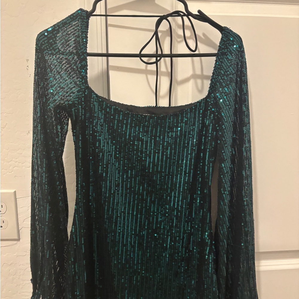 Lucy in the sky formal sequin dress